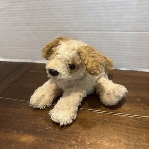 Aurora® Mini Flopsie™ Stuffed Animal Plush RARE tan brown golden puppy dog